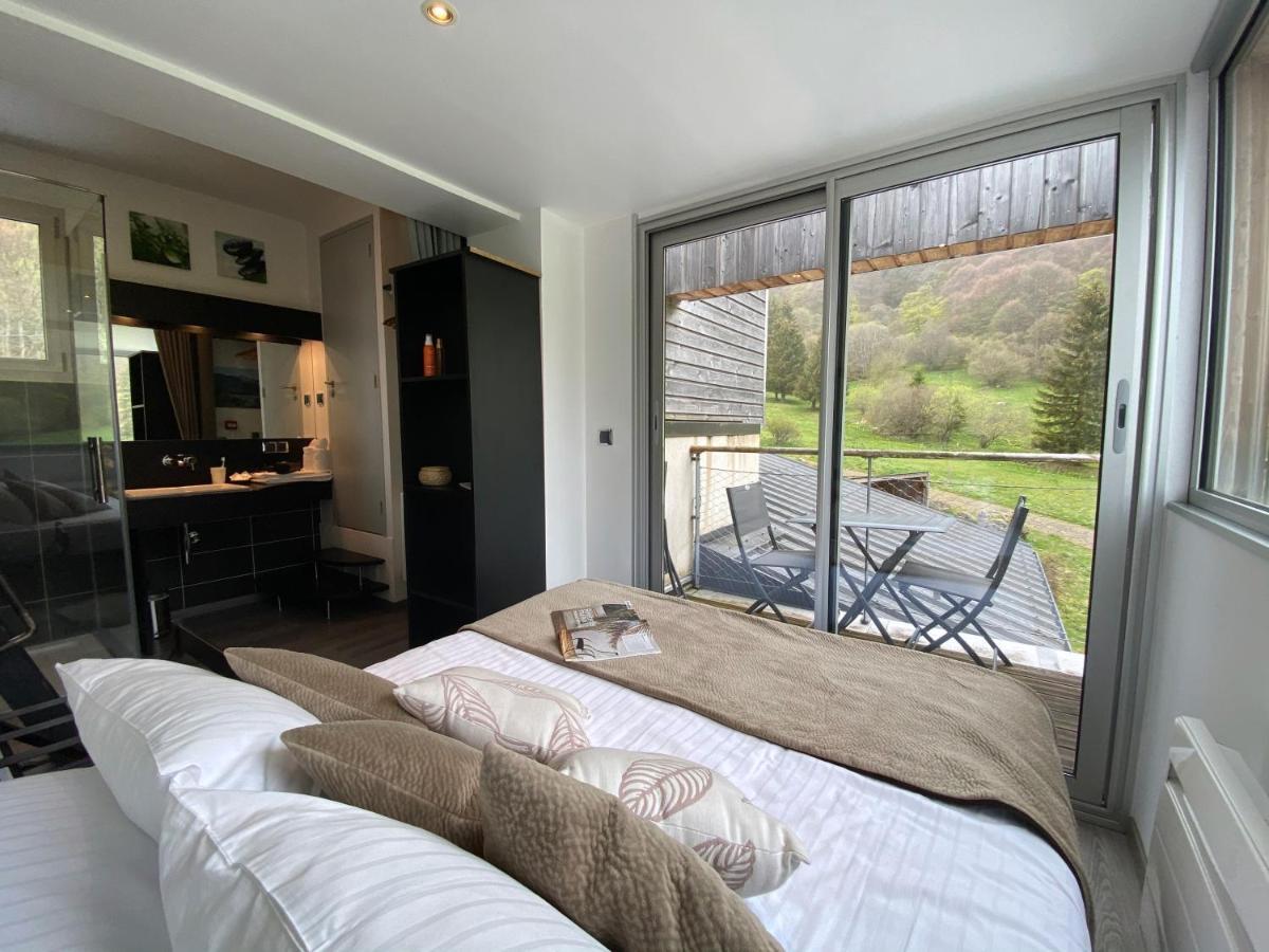 Aux 500 Diables Eco Lodge - Hotel Chambon-sur-Lac Exterior foto