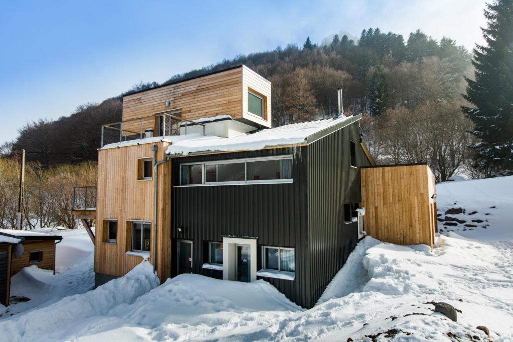 Aux 500 Diables Eco Lodge - Hotel Chambon-sur-Lac Exterior foto